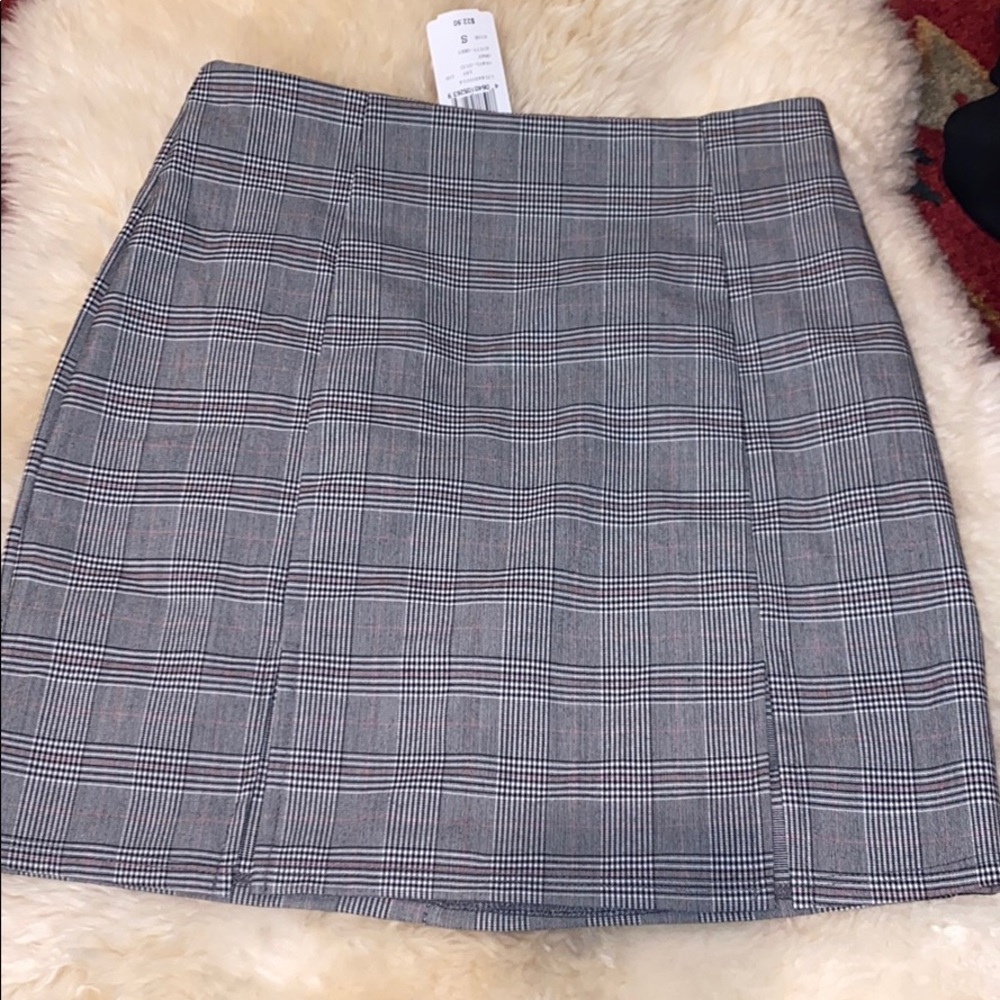 Windsor new with tags plad skirt size small